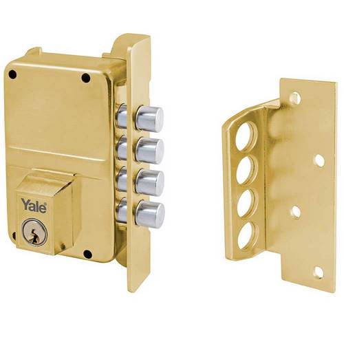 CERRADURA YALE 8-0 HN DCHA SOBREPONER