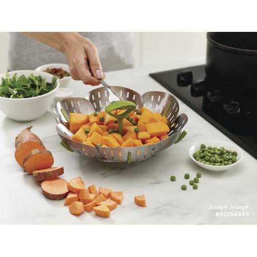 CESTA VAPORERA JOSEPH PLEGABLE INOX 45033
