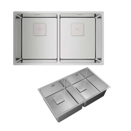 FREGADERO TEKA 115030009 FLEXLINEA RS15 2C 740 SQ