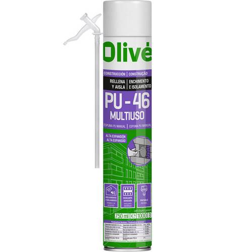 ESPUMA OLIVE POLIURET PU-46 750ML