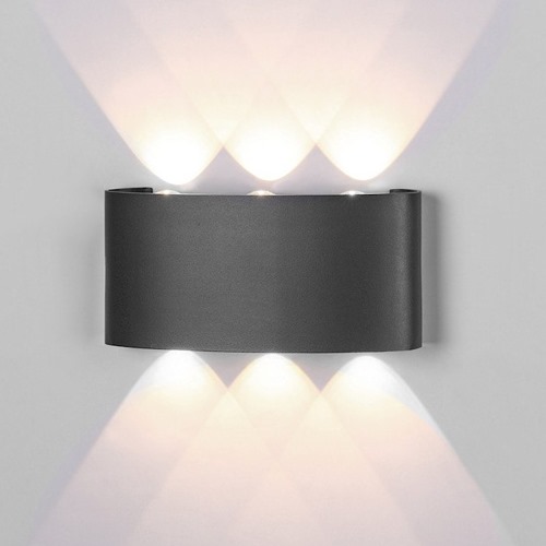APLIQUE MANTRA 6540 ARCS EXT LED 6X1W 3000K GR OSC