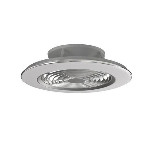 PLAFON VENTILADOR MANTRA 6706 PLATA LED C/MANDO