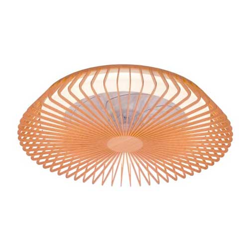 PLAFON VENTILADOR MANTRA HIMALAYA 7128 MADERA 35W
