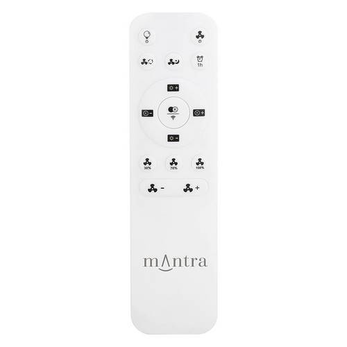 VENTILADOR MANTRA 7493 ALISIO MINI BL LED C/MANDO