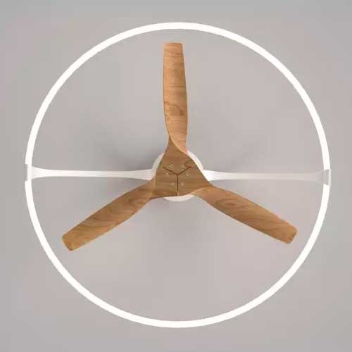 VENTILADOR MANTRA NEPAL BLANC/HAYA LED C/MAN 7532