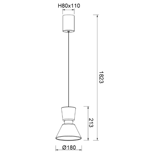 COLGANTE LED MANTRA 9217 NEW YORK LED 3000K 6W