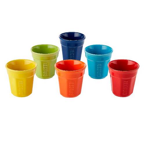TAZA CAFE BIALET OCTOGONAL MULTIC SET/6 YOTZ500
