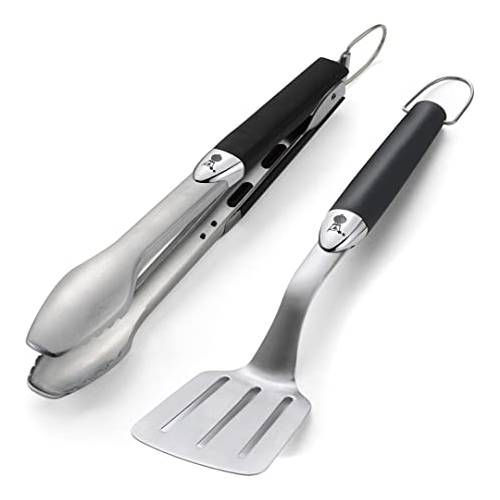 UTENSILIOS BARBACOA WEBER SET/2 INOX 6645