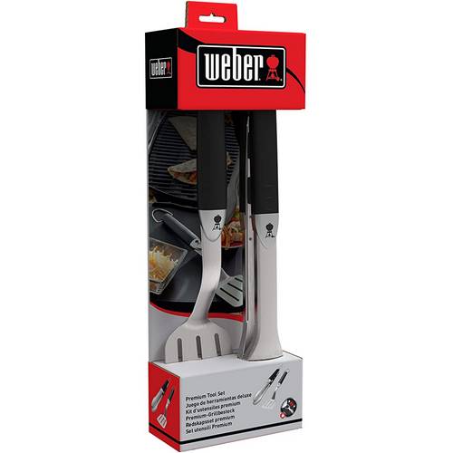 UTENSILIOS BARBACOA WEBER SET/2 INOX 6645