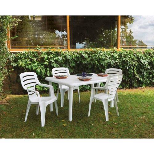 MESA RESOL OLOT 140X90 BLANCA 01284