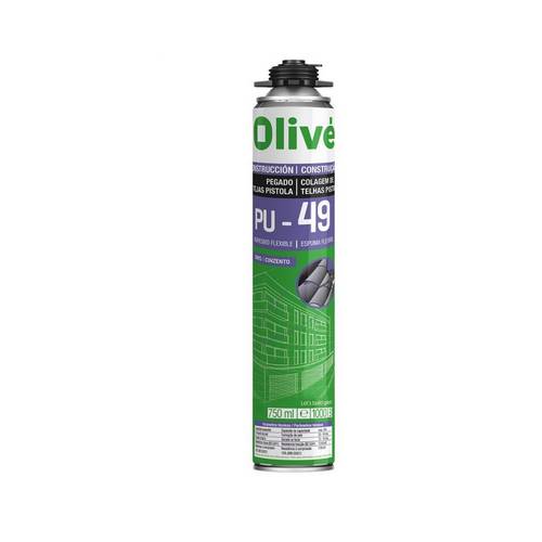 ESPUMA OLIVE POLIURET PU-490 TEJAS 750GR