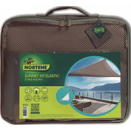 VELA SOMBREO NORTENE SUNNET POLYE 3,6X3,6X3,6 MARR