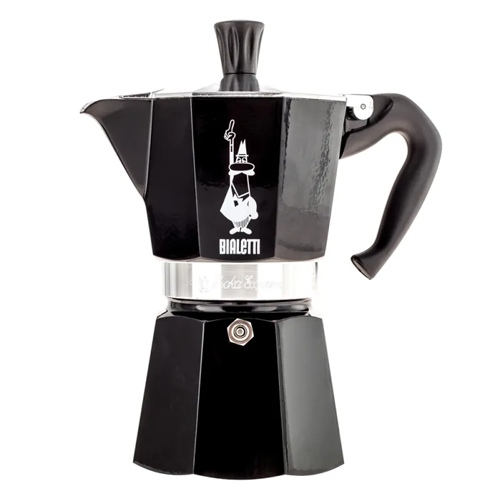 CAFETERA BIALET MOKA EXPRESS BLACK 6-TAZ 4953/NP