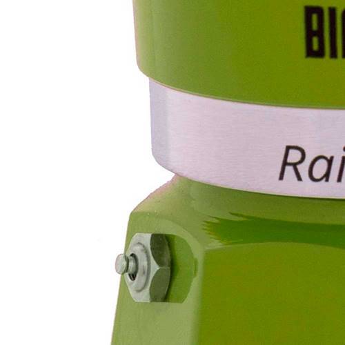 CAFETERA BIALET RAINBOW 3-TAZ VERDE 4972/NP