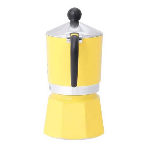 CAFETERA BIALET RAINBOW 1-TAZ AMARILL 4981/NP