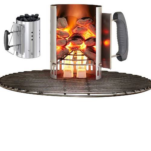 CHIMENEA ENCENDIDO WEBER SMOKEY JOE 7447