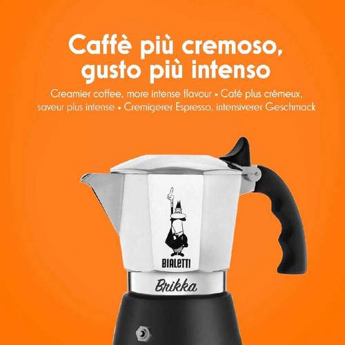 Cafetera Bialetti Brikka - 2 Tazas de café