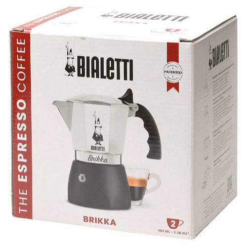 CAFETERA BIALET NEW BRIKKA 2-TAZ 7312/NP