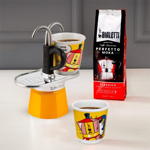 SET MINI ESPRESS BIALET 2-TAZ LICHTENSTEIN 1405/MR