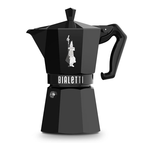CAFETERA BIALET MOKA EXPRESS EXCLUSIV BLACK 6-TAZ