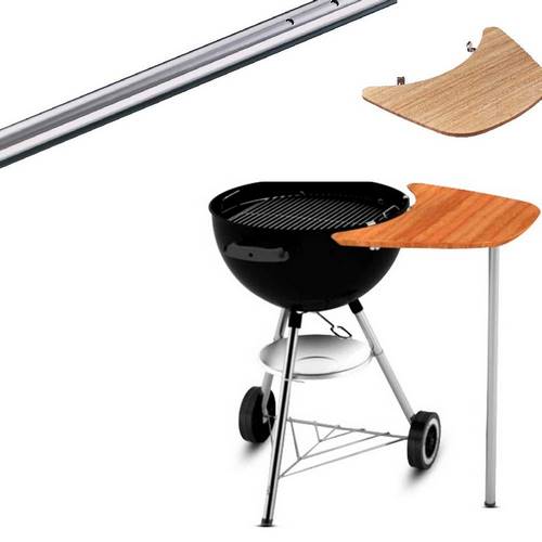 MESA BARBAC WEBER LATERAL BAMBU 17638