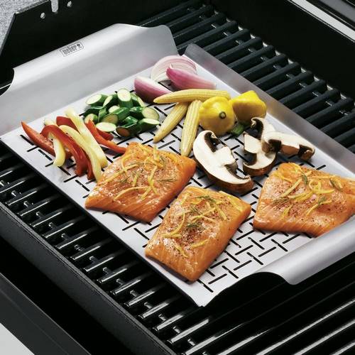 BANDEJA ASAR BARBACOA WEBER DELUXE 40X40X3 6435