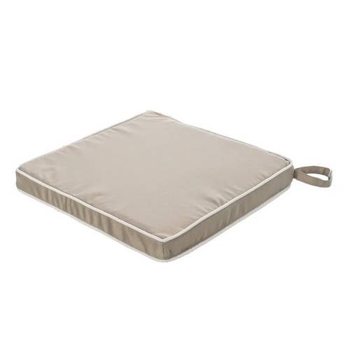 COJIN ASIENTO LDK LISO 38X38 TAUPE 82354