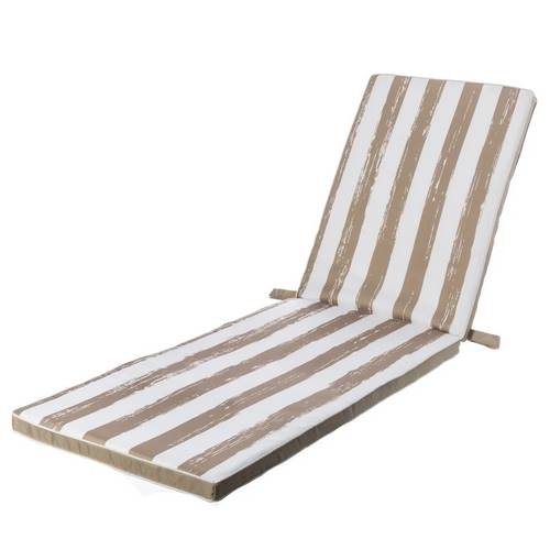 COJIN TUMBONA LDK RAYAS 190X55 BLANC/BEIGE 82546