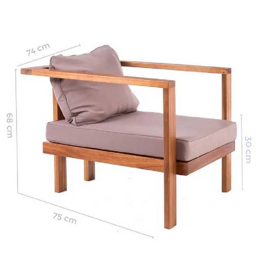 SILLON LDK CRISTY ACACIA 82796