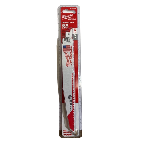 HOJA SIERRA MILWAUKEE THE AX 230MM 5TPI 5UDS