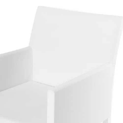 SILLA LDK SASKIA ALUM/TEXTIL BLANC 84866