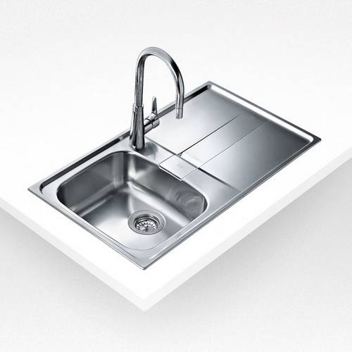 FREGADERO TEKA 10131004 STENA 45B INOX REV 50X86CM