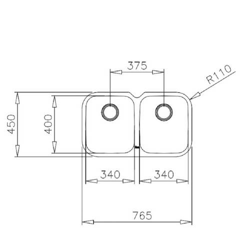 FREGADERO TEKA 10125150 BE 2C 765 31/2 C/S REB