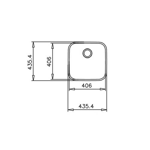 FREGADERO TEKA 10125152 BE 40.40.20 PLUS INOX