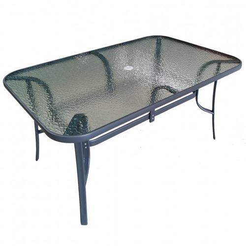 MESA NATUUR 152X96X72 MET/CRIST ANTRACIT 118581