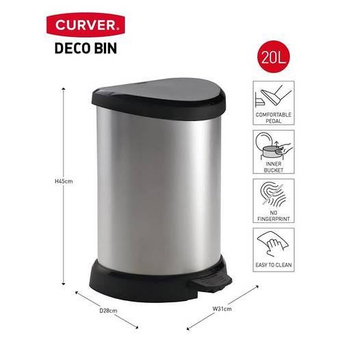 CUBO PEDAL CURVER DECOBIN 20L 220959