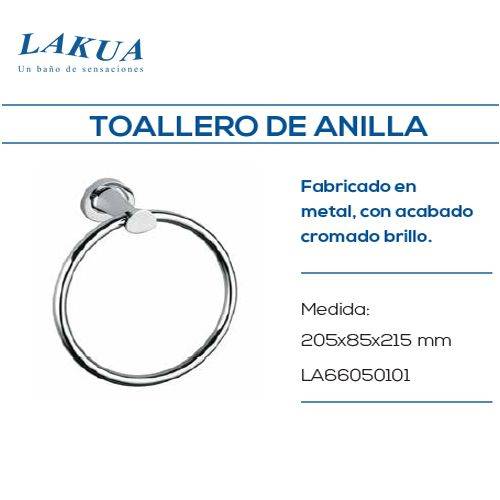 TOALLERO ARO LAKUA LA66 LAT CROMO