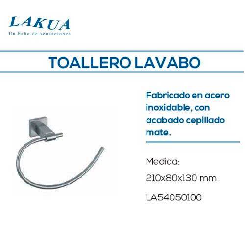 TOALLERO ARO LAKUA LA54 INOX MATE