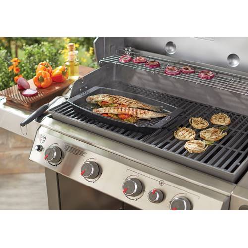 PLANCHA BARBACOA WEBER CERAMIC PESCADO 47X28 17886