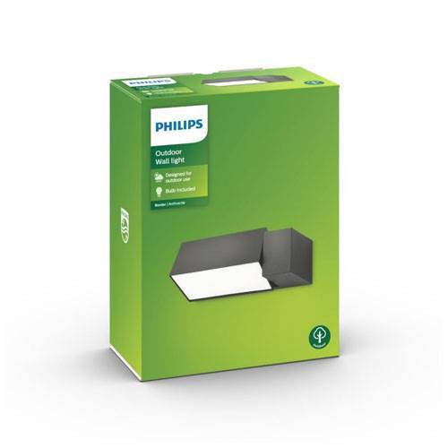 APLIQUE PHILIPS BORDER 1X23W ANTRACITA 169429316