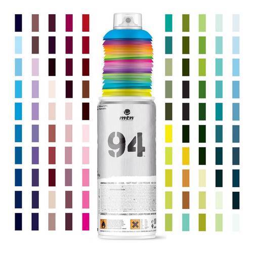 SPRAY MTN 94 FLUOR ROJO 400ML