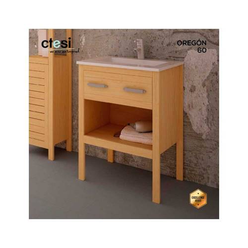 MUEBLE BAÑO CTESI OREGON-60 ROBLE