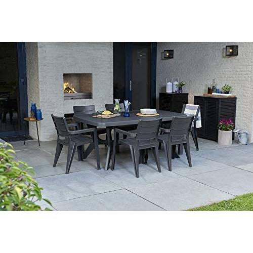 MESA CURVER BALTIMORE 177X100X71 GRAFIT 228342