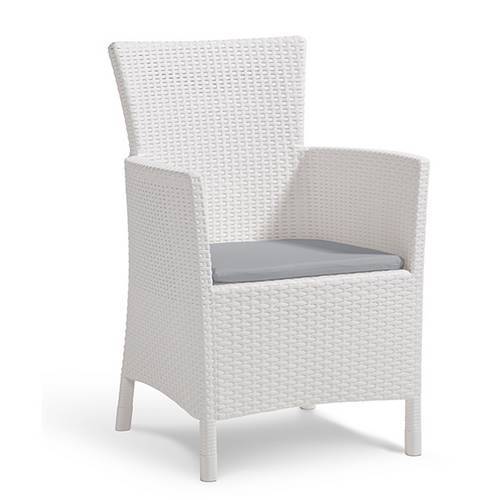 SILLON CURVER IOWA BLANCO C/COJ 215518