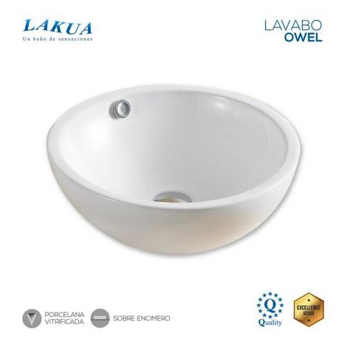 LAVABO LAKUA OWEL PORCELANA 440X175MM 20286248194