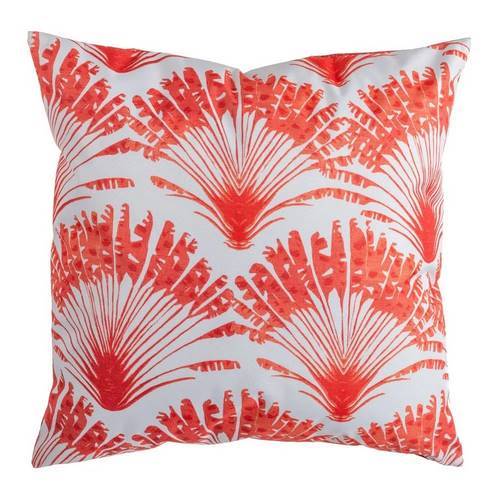 COJIN LDK POLIEST HOJAS SUNSET PAPRIK 45X45 127340