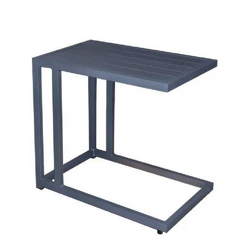 MESA AUXILIAR LDK AGNES ALUM 60X35 GRAFIT 127378
