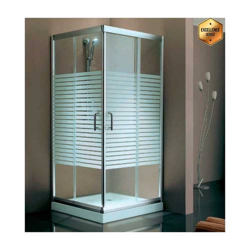 MAMPARA DUCHA LAKUA TIGNES 80X80X185 C/SER 6MM