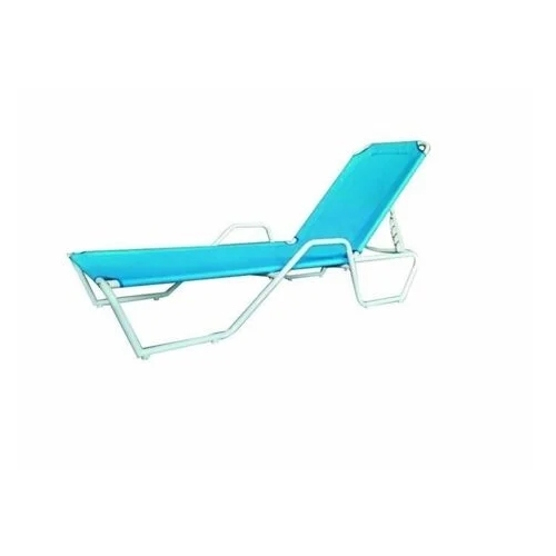 TUMBONA NATUUR RECLINABL H/TEX BLANC/AZUL 64X193