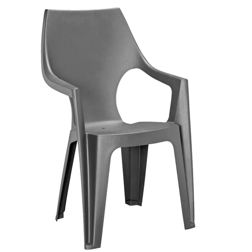 SILLA CURVER DANTE GRAFIT 207061